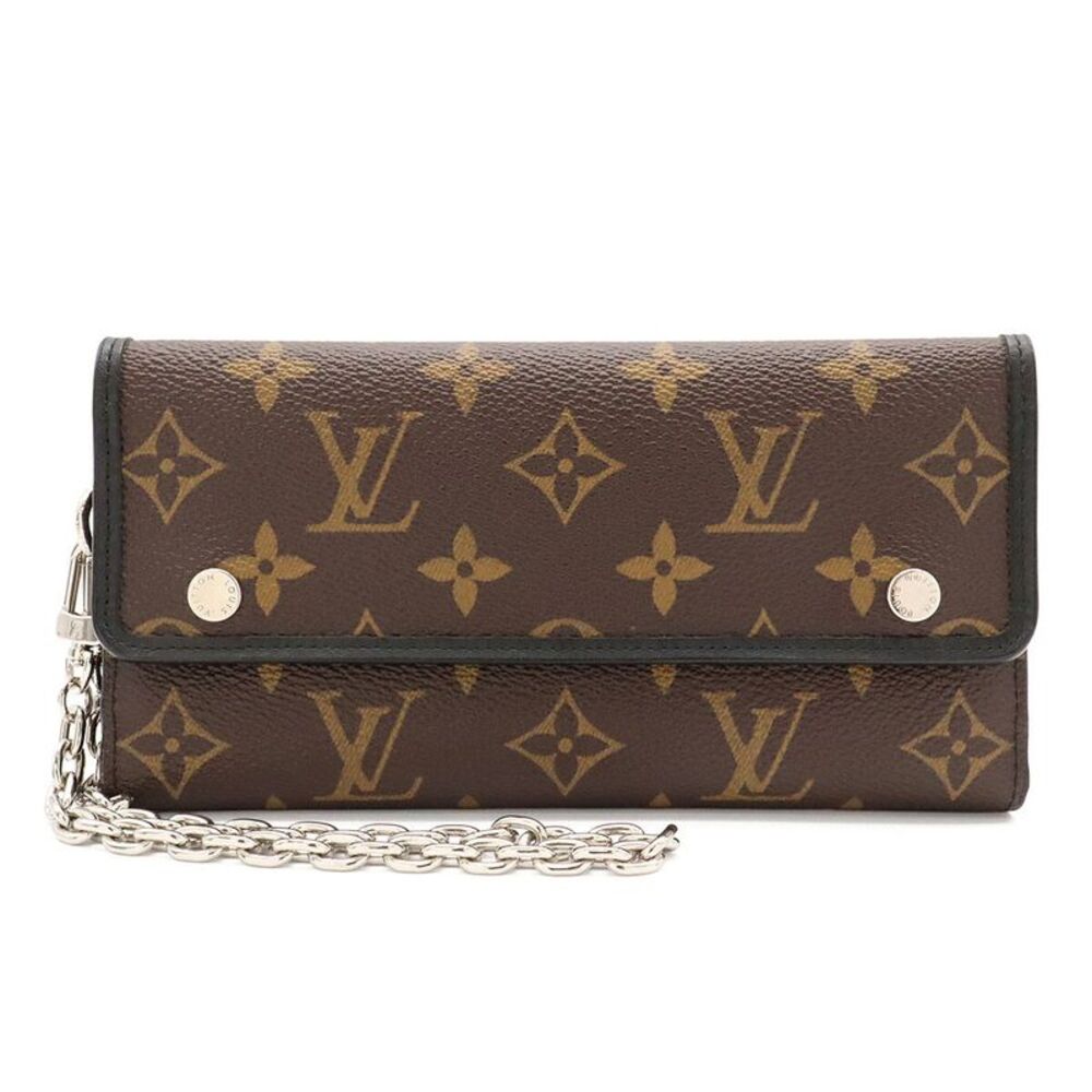 Louis Vuitton Monogram Macassar Portefeuille Ron Long Wallet